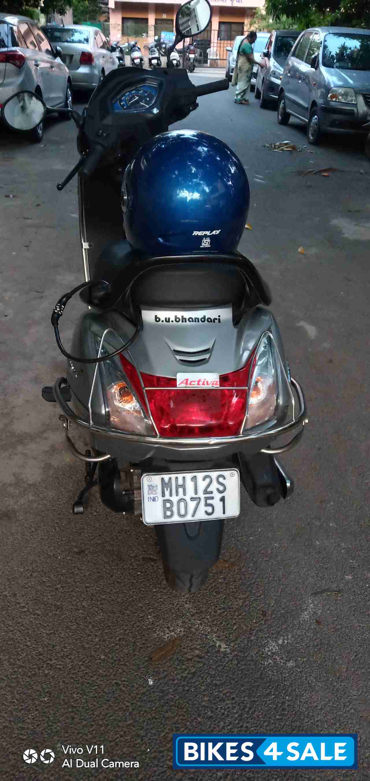 Silver Black Honda Activa 5G Limited Edition