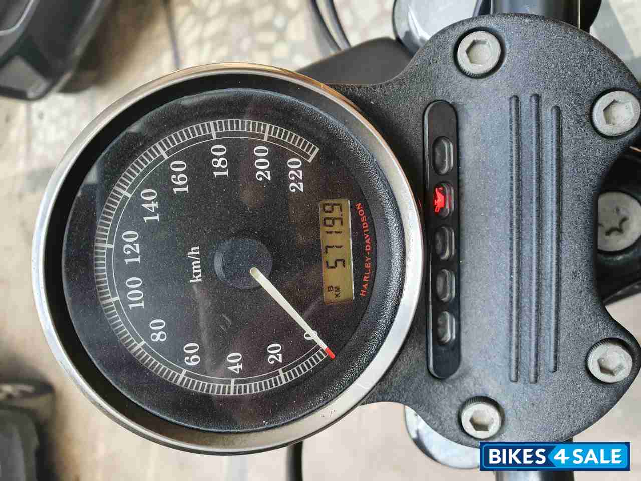 Pearl Blue Harley Davidson Iron 883