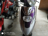 Purple TVS Scooty Pep Plus