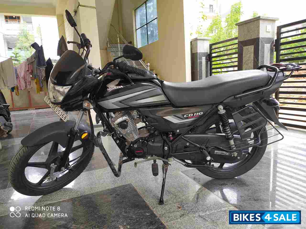 Black Honda CD 110 Dream