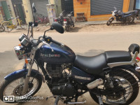 Blue Royal Enfield Thunderbird 350