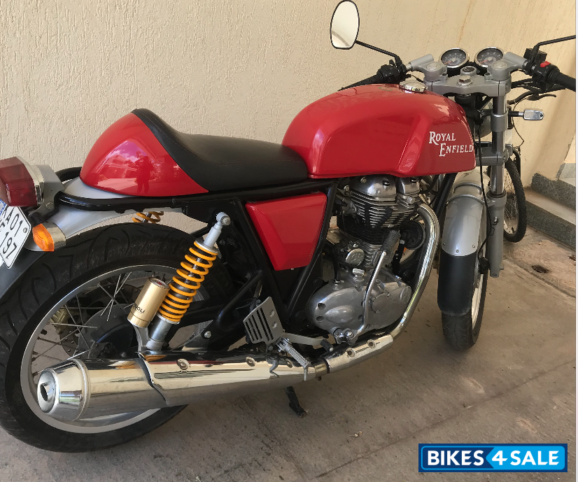 Red Royal Enfield Continental GT 535