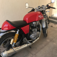 Red Royal Enfield Continental GT 535