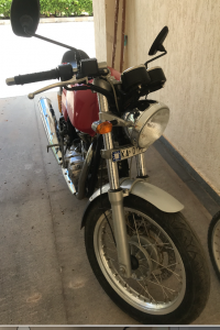 Red Royal Enfield Continental GT 535