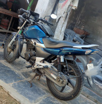 Blue Suzuki GS 150R