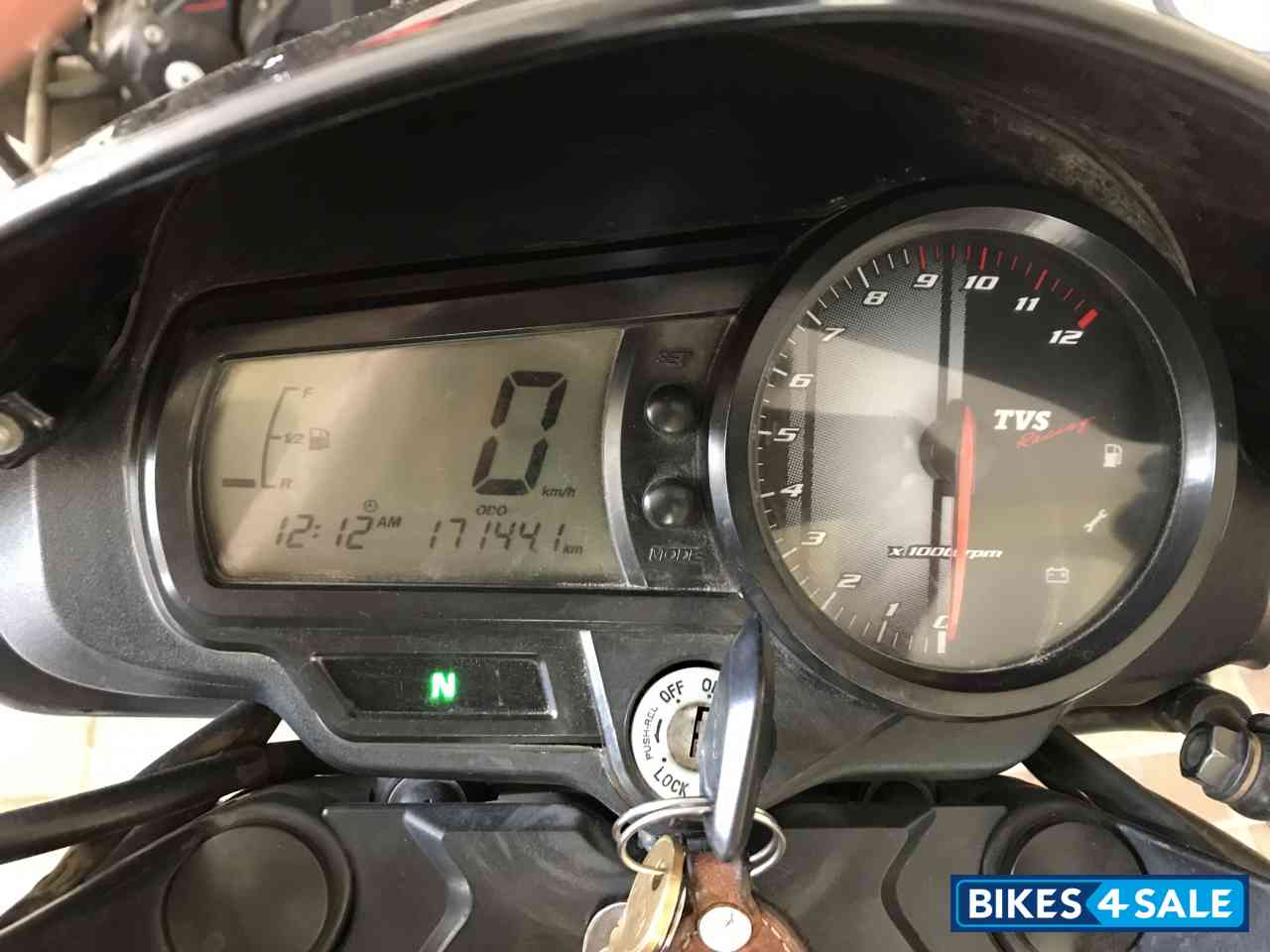 Grey TVS Apache RTR 160