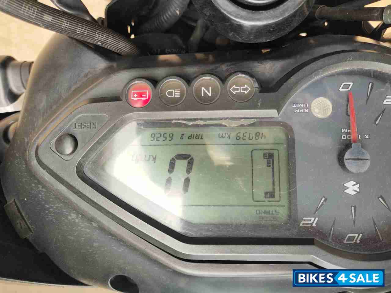 Red Black Bajaj Pulsar 180 DTSi