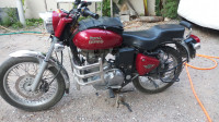 Red Royal Enfield Bullet 350 ES