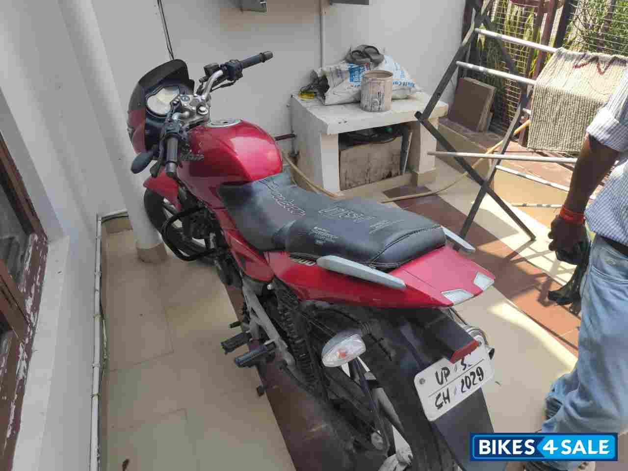 Wine Red Bajaj Pulsar 200 DTSi