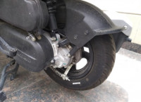 Fibroin Grey Suzuki Burgman Street