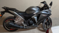 Silver Honda CBR 250R