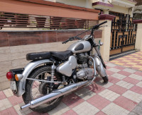 Silver Royal Enfield Classic 350