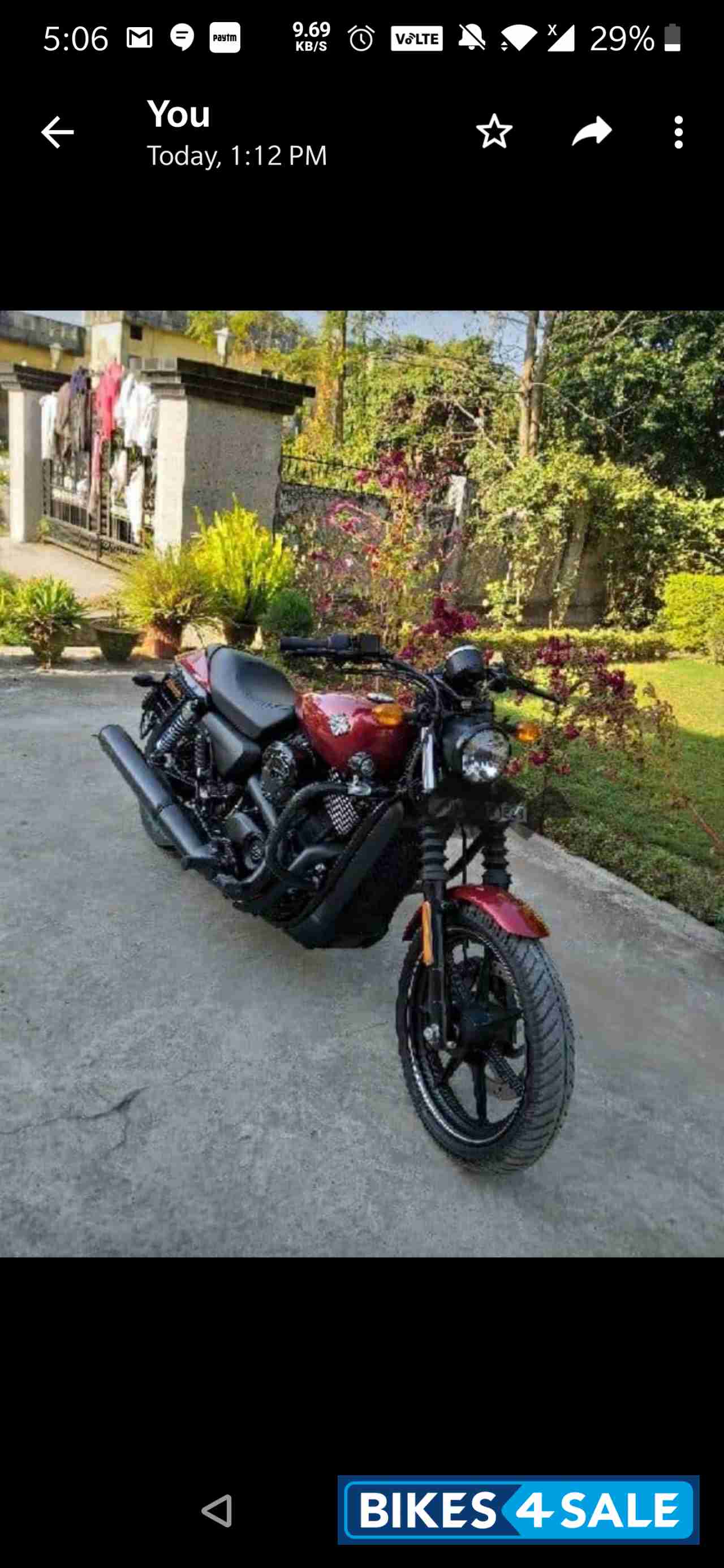 Harley Davidson Street 750