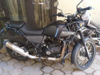 Black Royal Enfield Himalayan