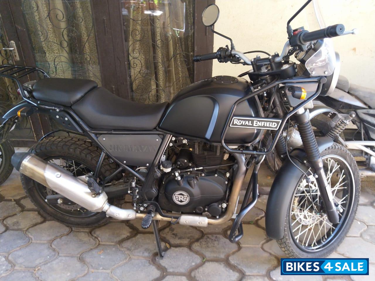 Black Royal Enfield Himalayan