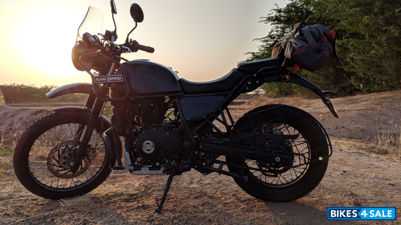 Black Royal Enfield Himalayan