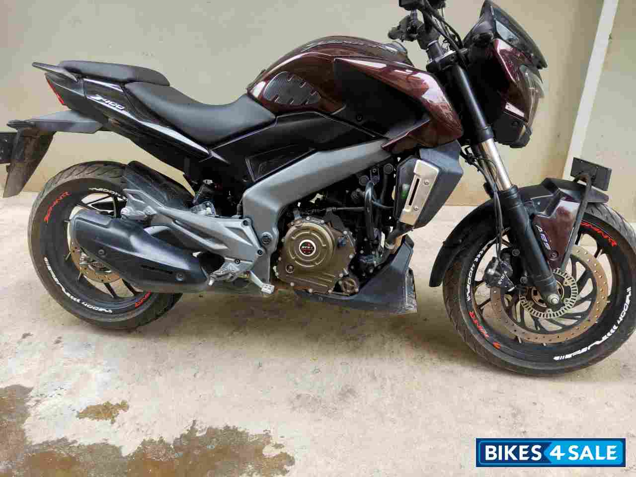 Twilight Plum Bajaj Dominar 400 Disc