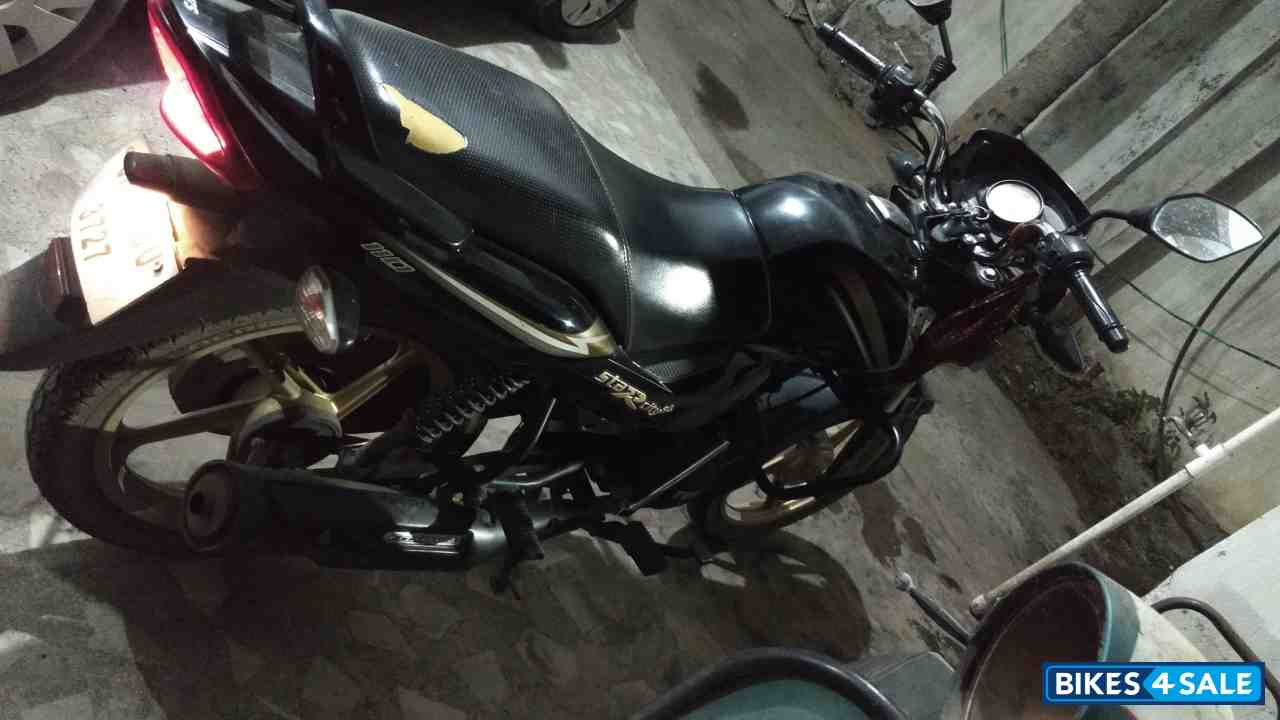 Black TVS Star City Plus