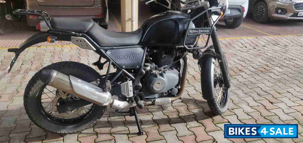 Black Royal Enfield Himalayan