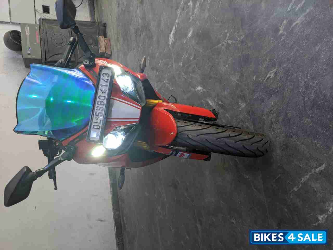 Red TVS Apache RR 310