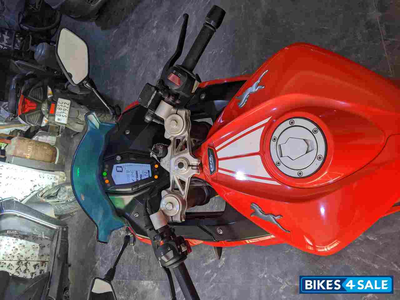 Red TVS Apache RR 310