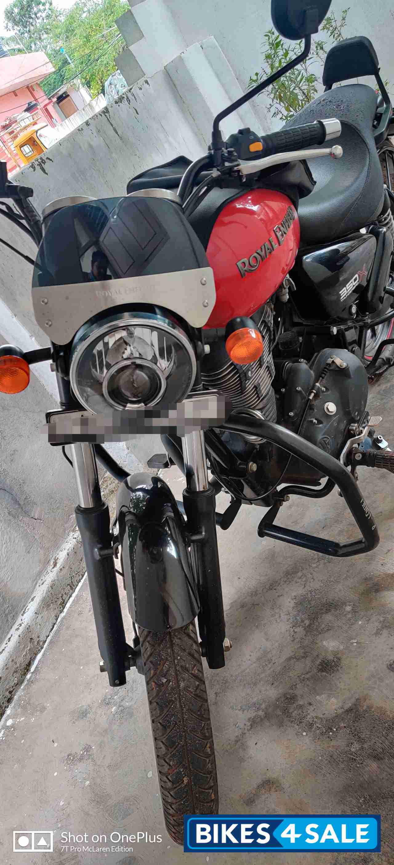 Red Royal Enfield Thunderbird X 350