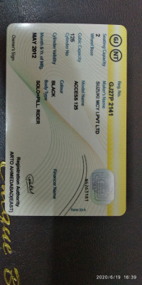 Black Suzuki Access 125