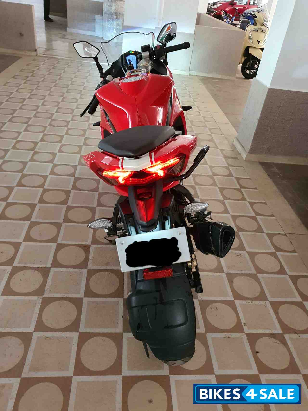 Red TVS Apache RR 310