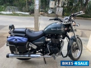 Asphalt Blue Royal Enfield Thunderbird 500