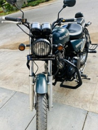 Asphalt Blue Royal Enfield Thunderbird 500