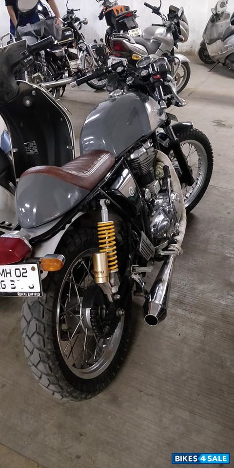 Black Royal Enfield Continental GT 535