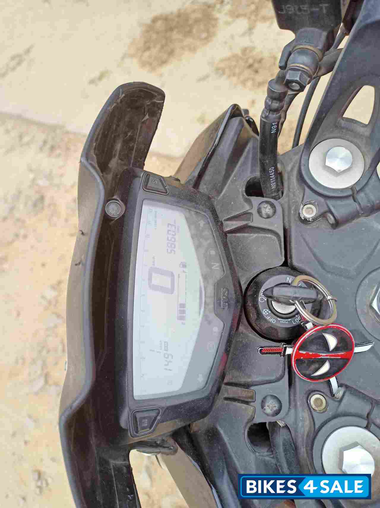 Black & Red TVS Apache RTR 200 4V Race Edition 2.0