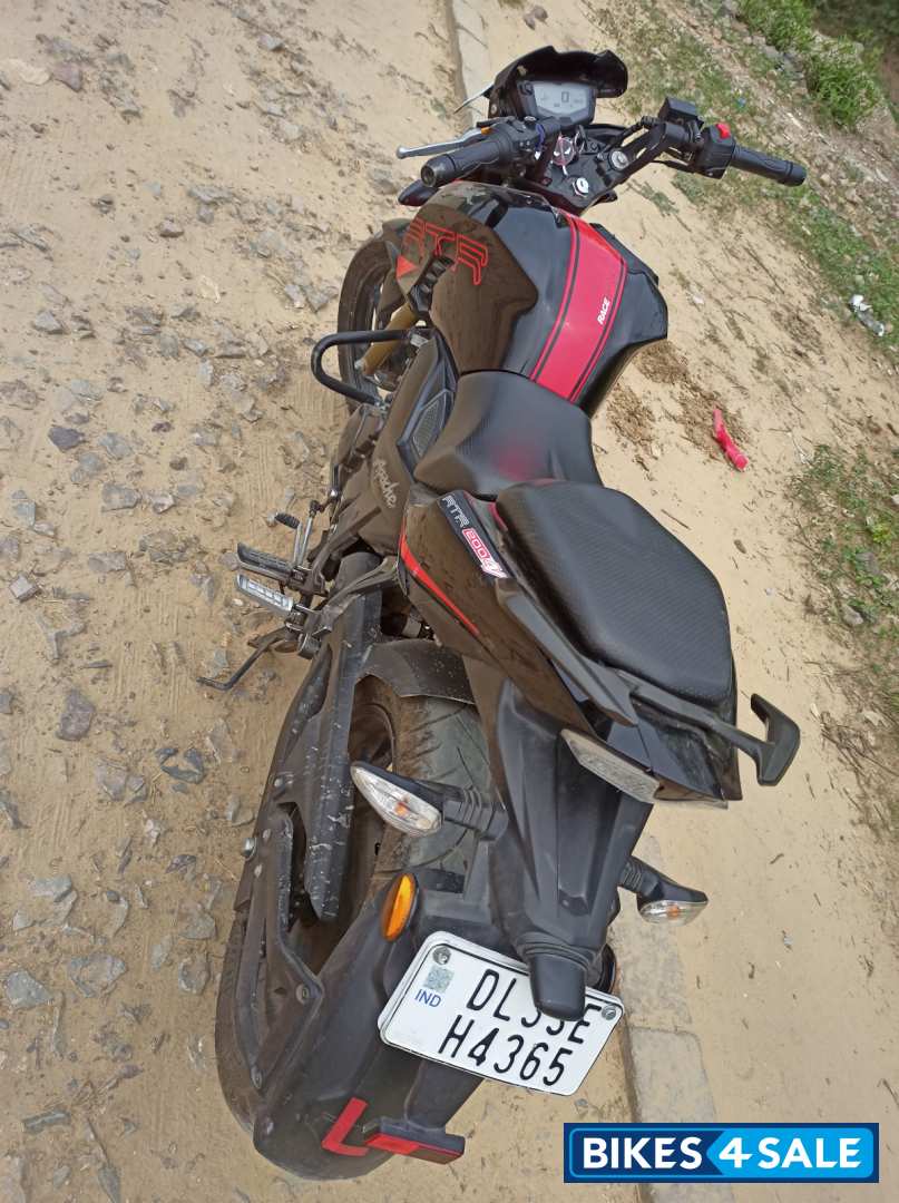 Black & Red TVS Apache RTR 200 4V Race Edition 2.0