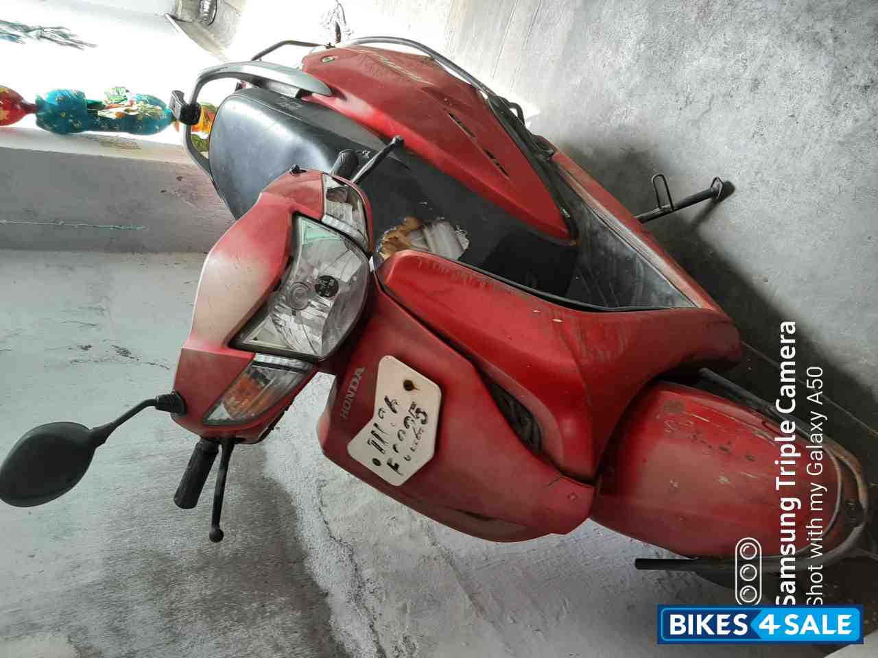 Red Honda Activa