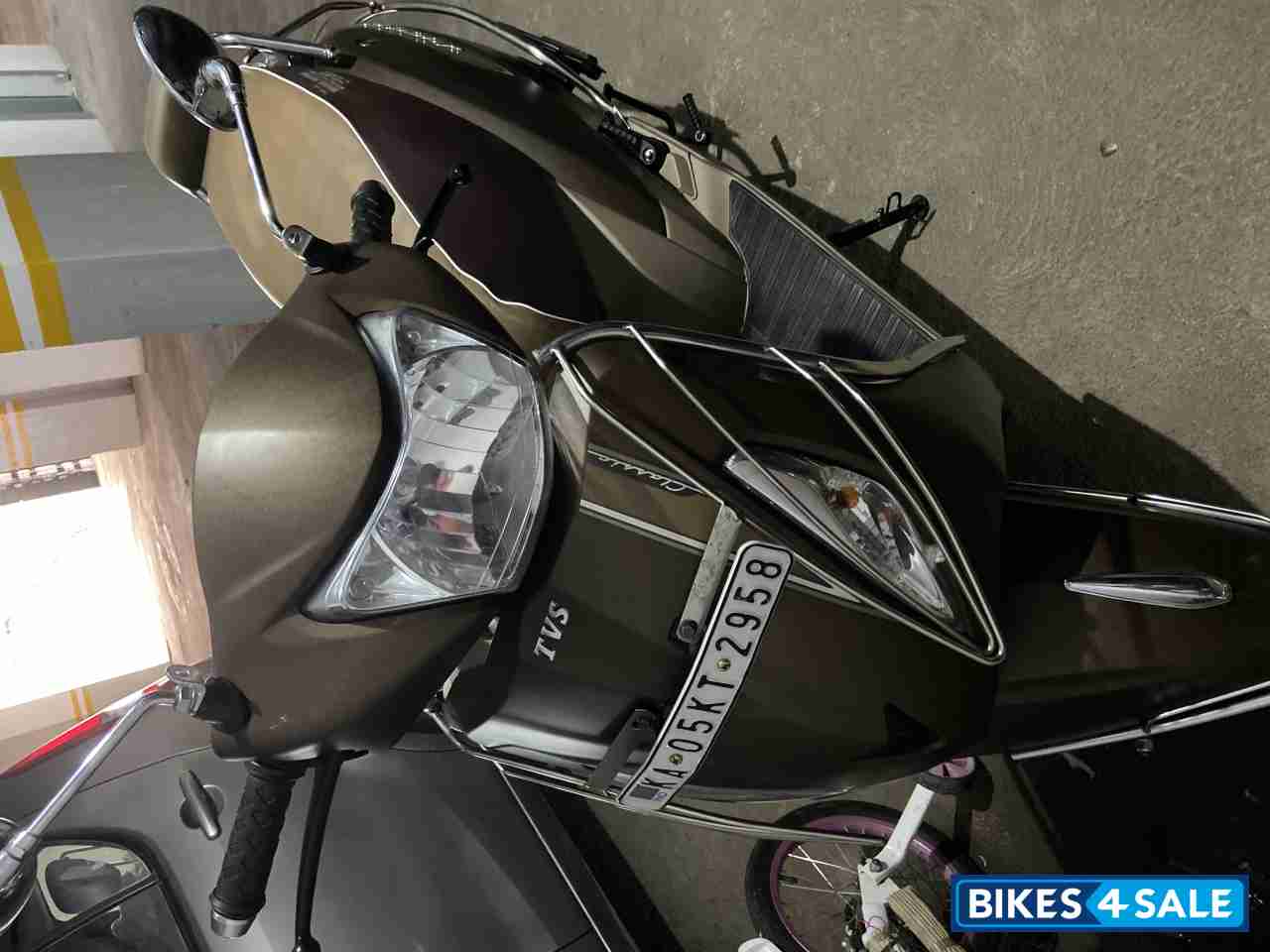 Brown TVS Jupiter Classic BS6