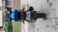 Blue Yamaha Fazer