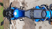 Blue Yamaha Fazer
