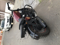 Black And Red Royal Enfield Classic 350