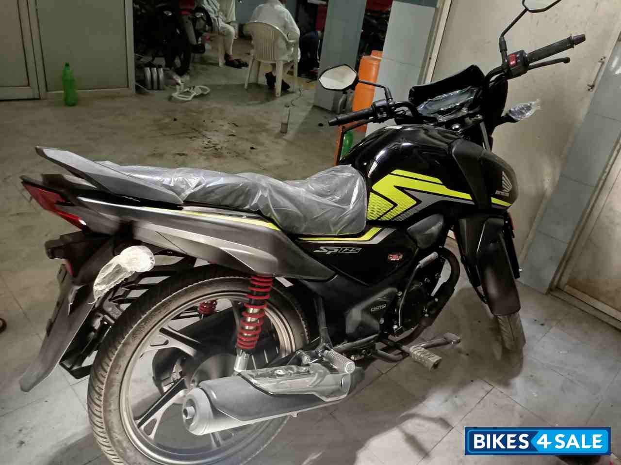 Black Honda SP 125 BSVI Black Honda SP 125 BSVI