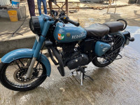 Airborn Blue Royal Enfield Classic Signals Airborne Blue