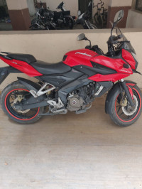 Red Bajaj Pulsar AS 200
