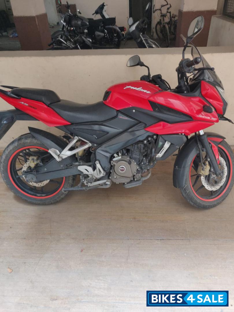 Red Bajaj Pulsar AS 200