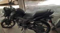 Black Honda CB Trigger