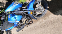 Blue TVS Victor Premium Edition