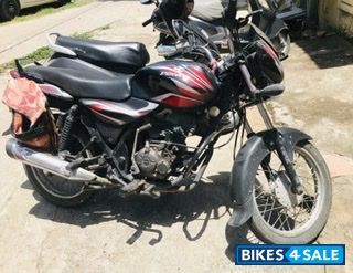 Black Bajaj Discover 100