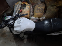 White Honda CB Trigger