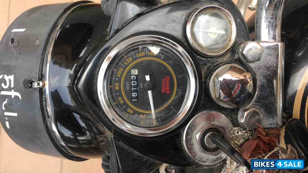 Black Royal Enfield  standard