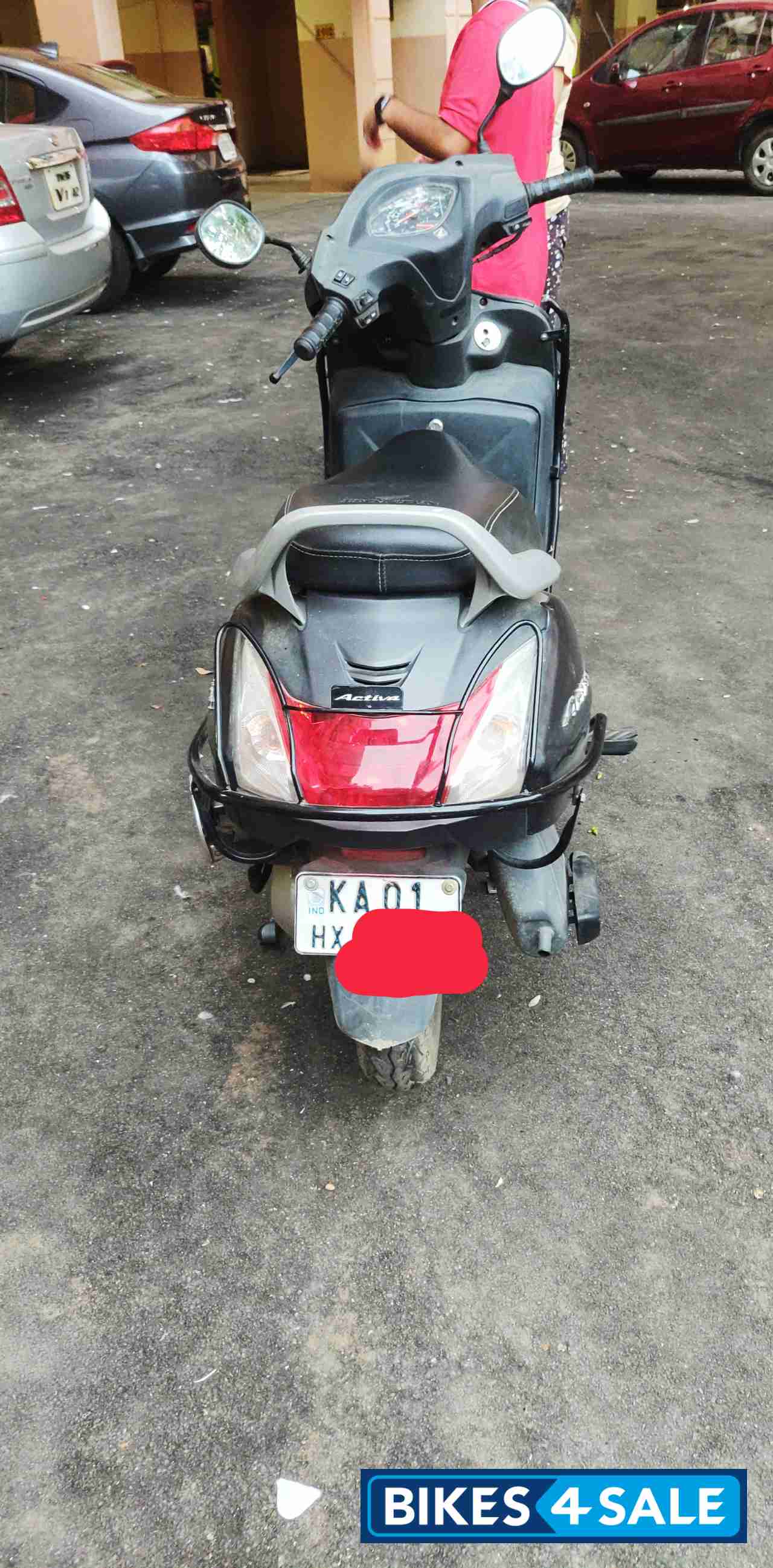 Matte Black Honda Activa 4G Matte Black Honda Activa 4G
