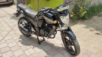 Black With Grey Graphics Yamaha FZ