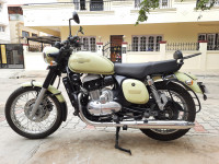 Lumous Lime Jawa forty two Dual Channel ABS
